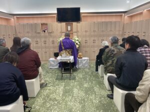 【12月度月例供養祭】ご参列ありがとうございました 【ノアの杜ふくい】